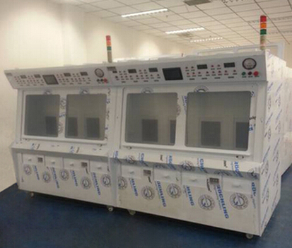 晶淼半自动湿法设备